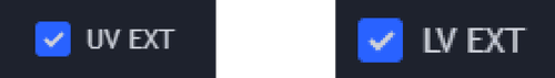 UV/LV Ext Setting
